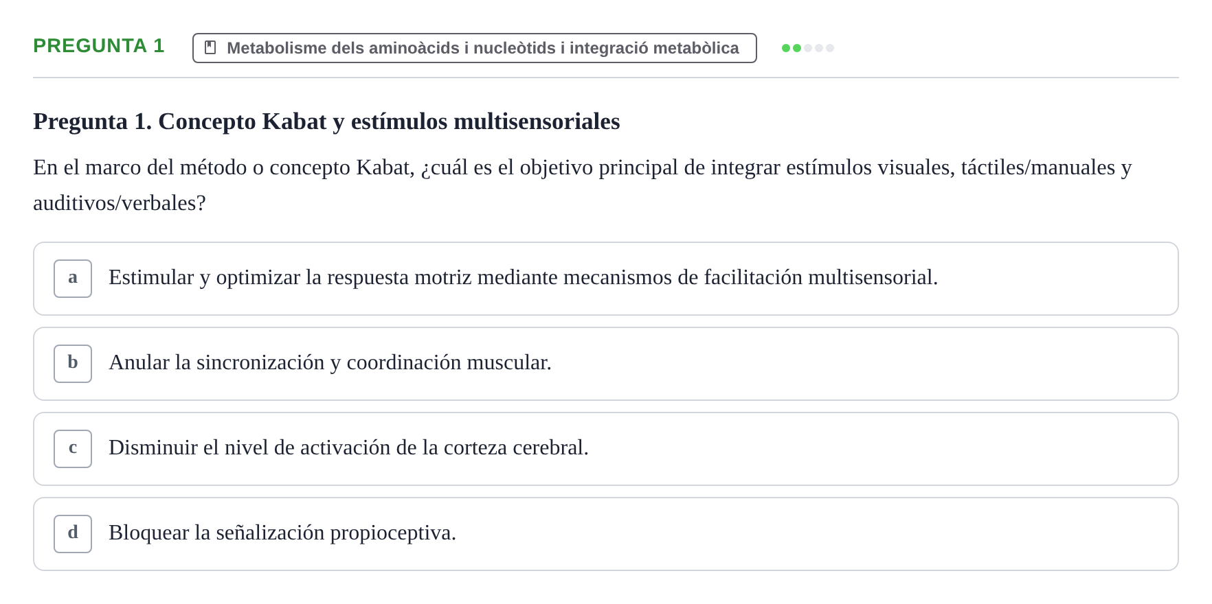 Enunciado: Pregunta 1
