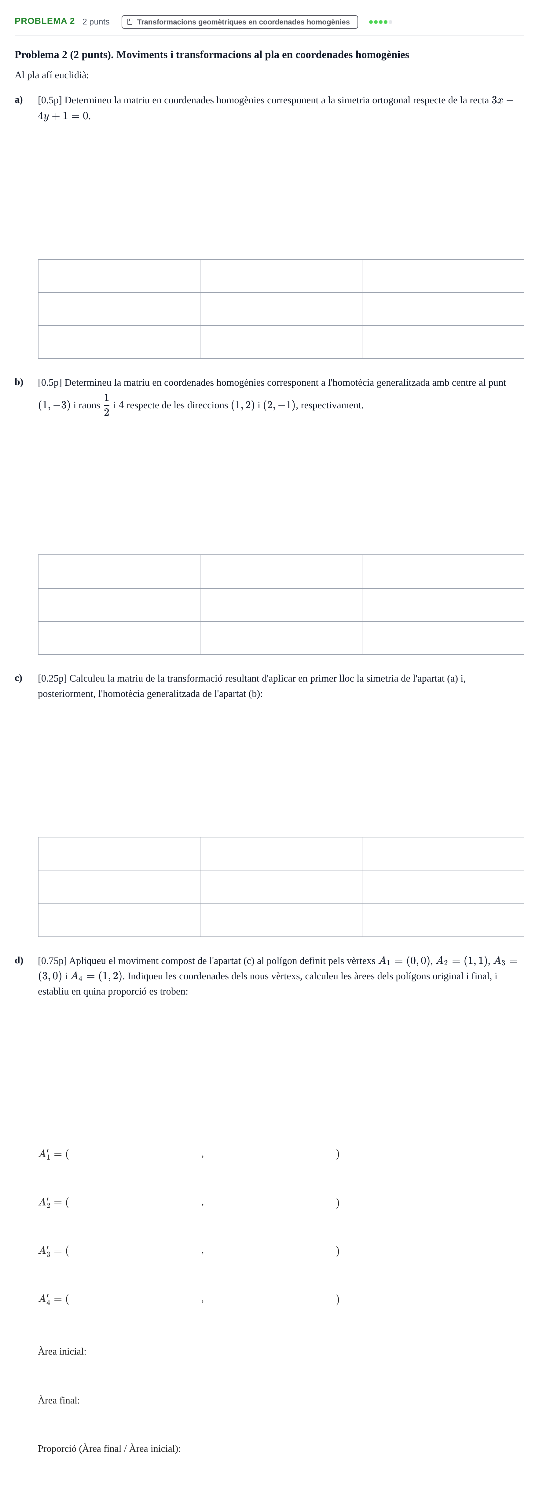 Enunciado: Problema 2 · Álgebra UDG 2023