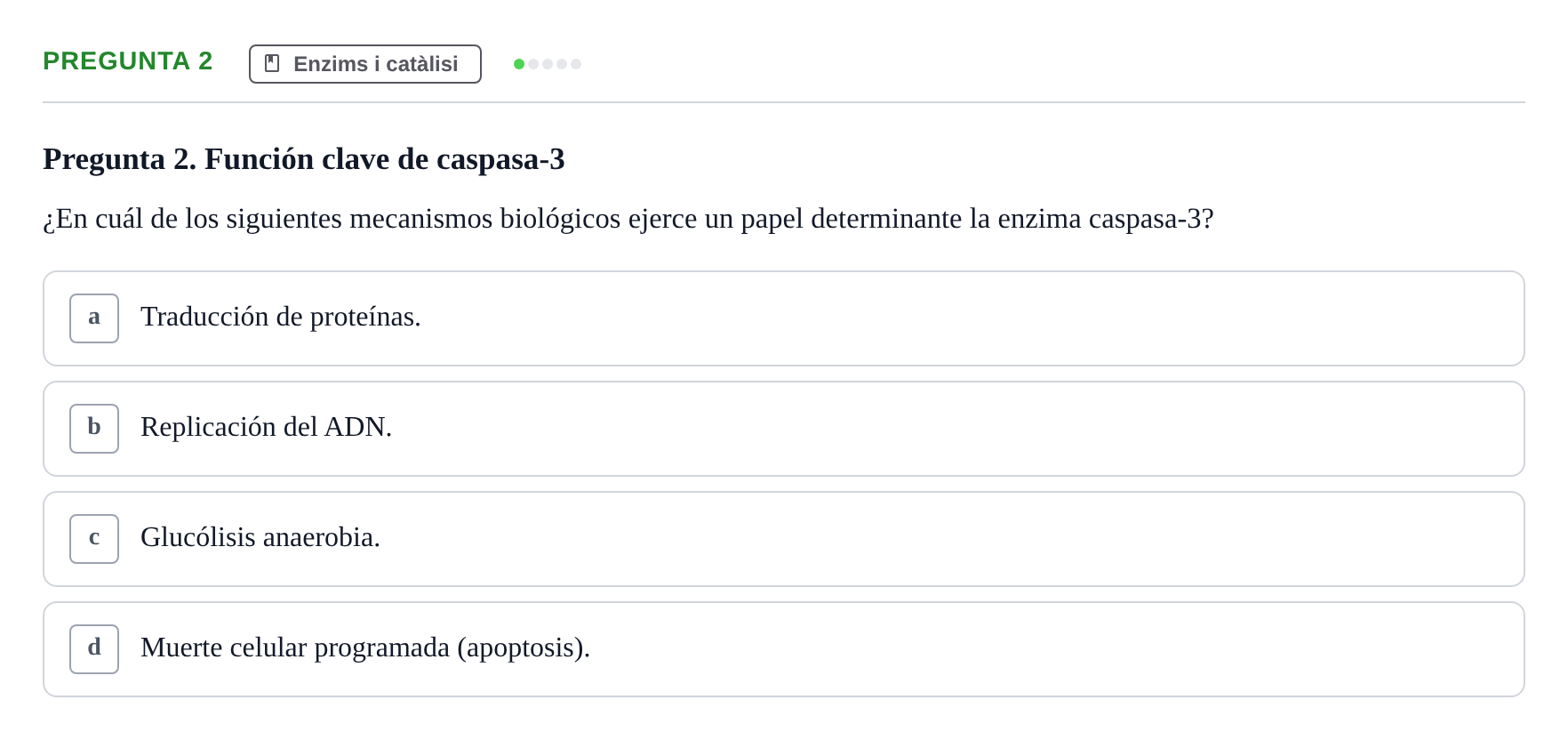 Enunciado: Pregunta 2