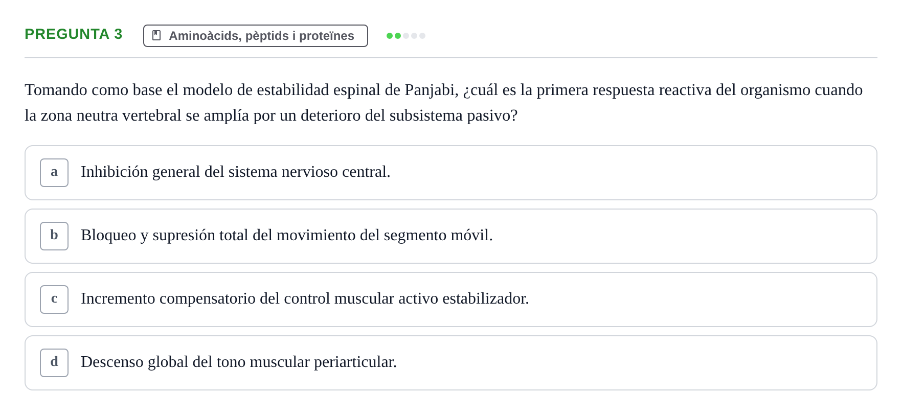 Enunciado: Pregunta 3