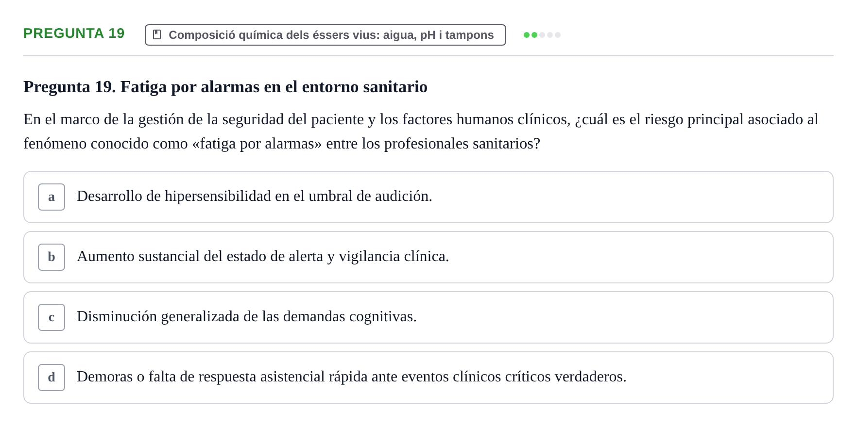 Enunciado: Pregunta 19
