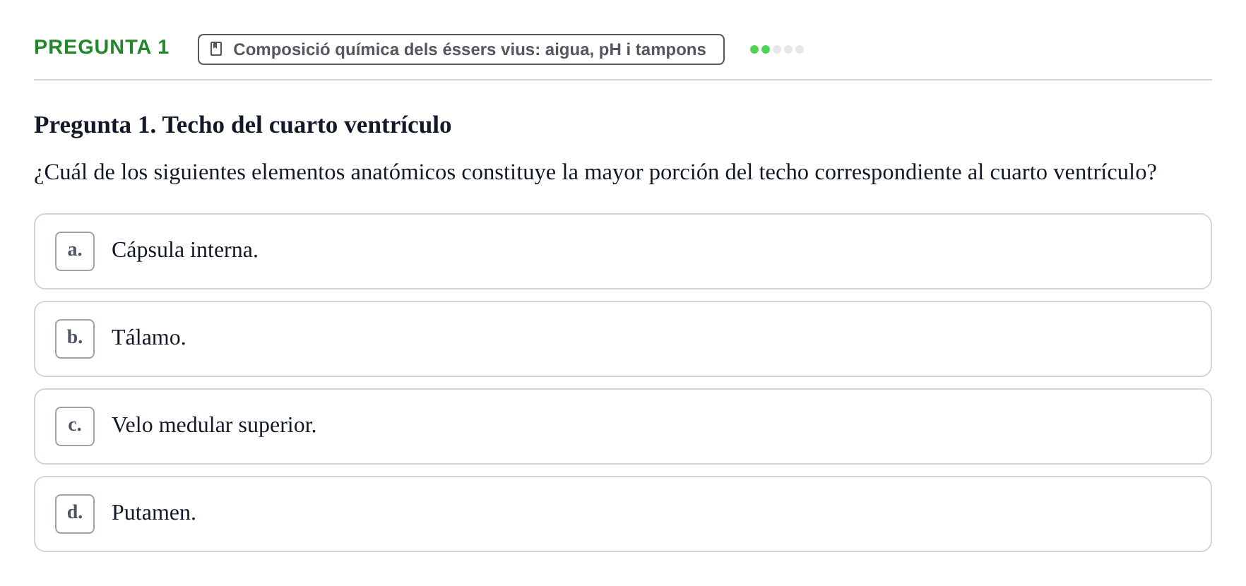 Enunciado: Pregunta 1