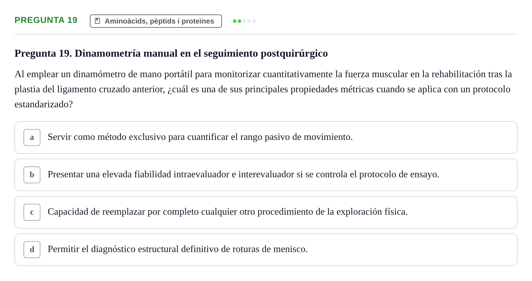 Enunciado: Pregunta 19
