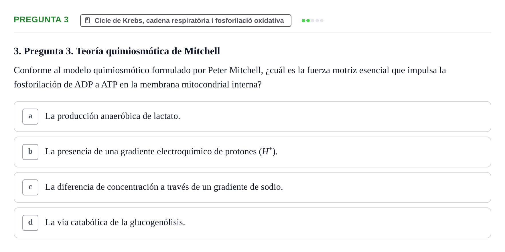 Enunciado: Pregunta 3