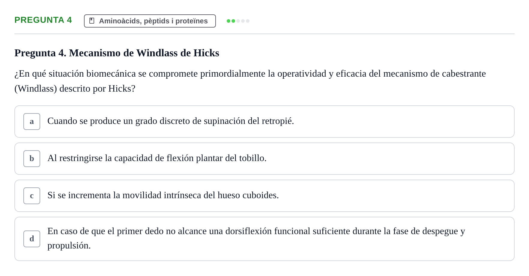 Enunciado: Pregunta 4