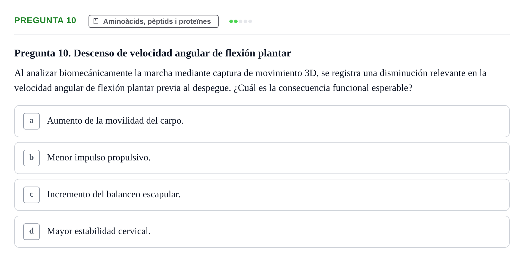 Enunciado: Pregunta 10