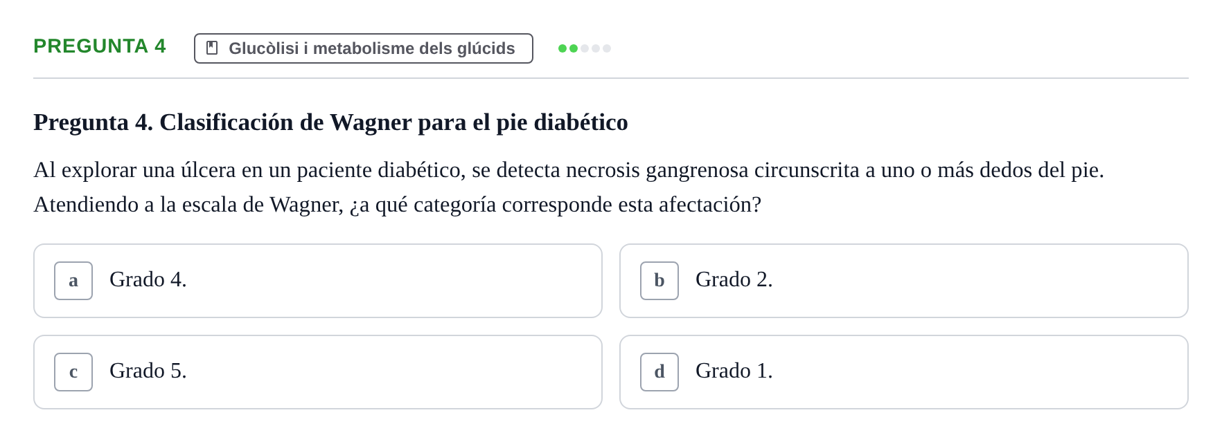 Enunciado: Pregunta 4