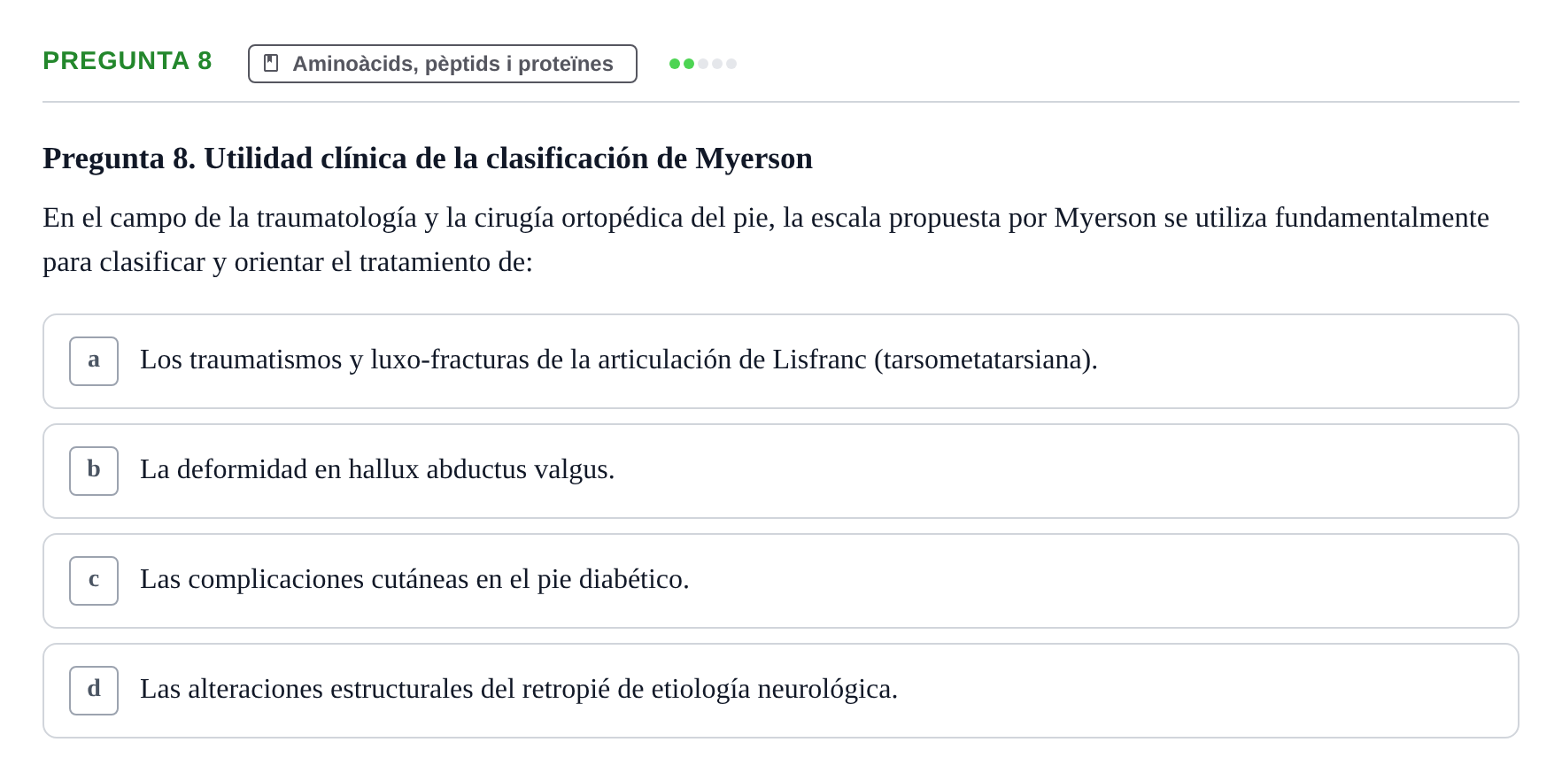 Enunciado: Pregunta 8