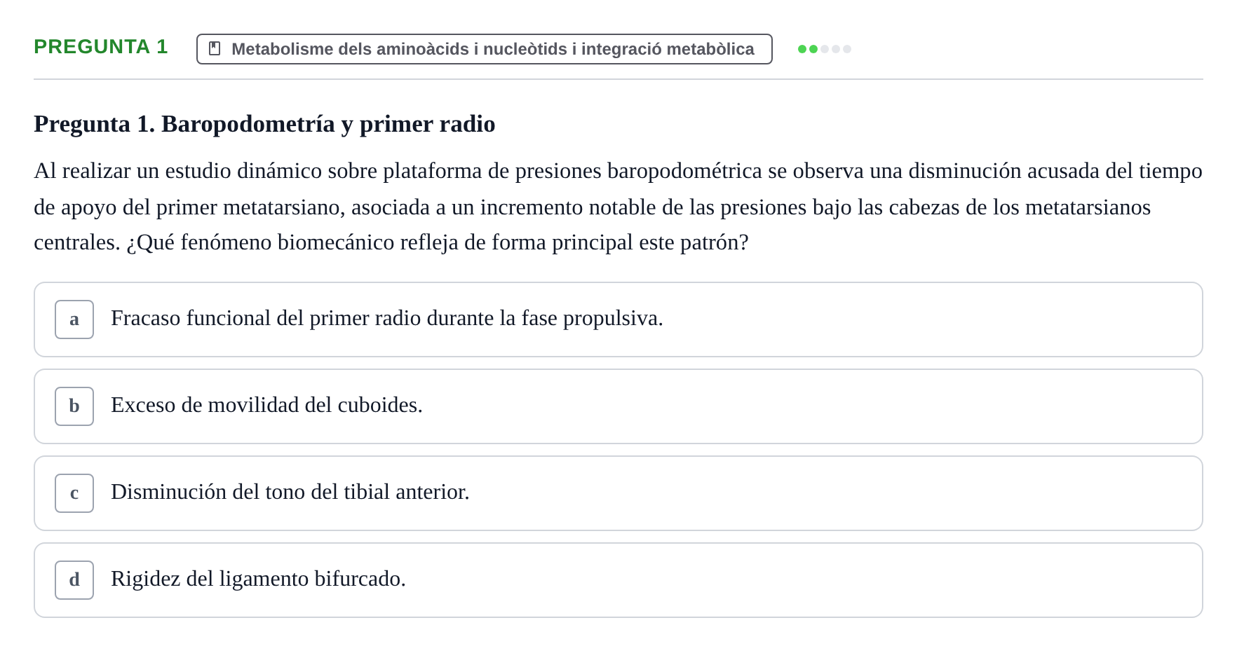 Enunciado: Pregunta 1
