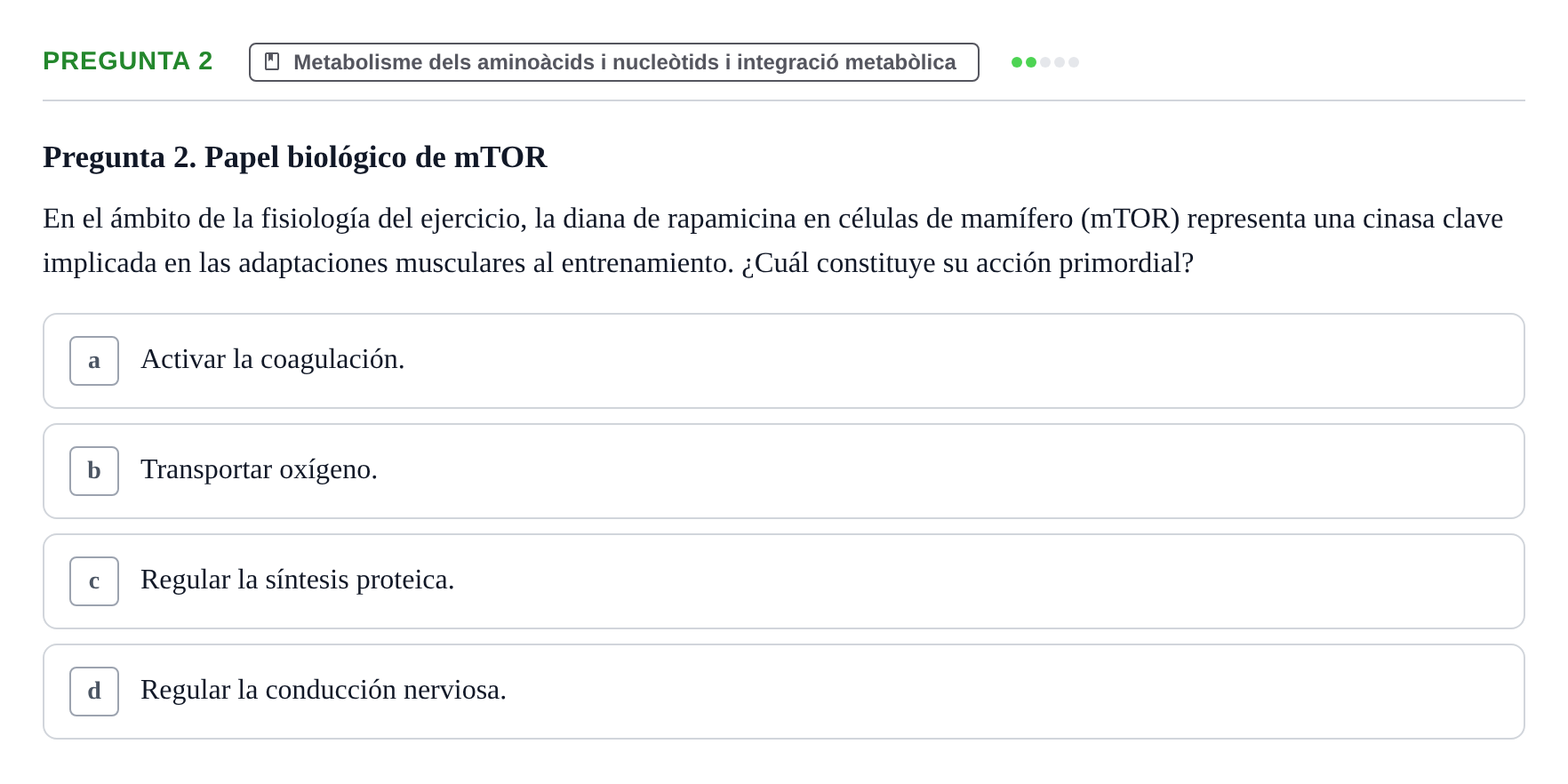 Enunciado: Pregunta 2