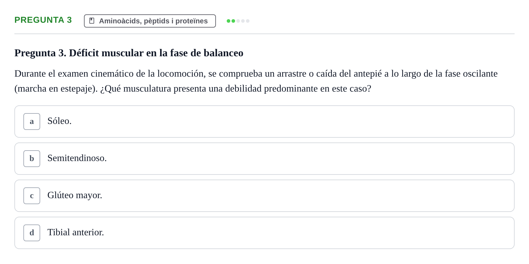 Enunciado: Pregunta 3