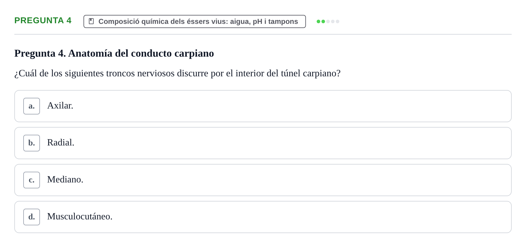 Enunciado: Pregunta 4