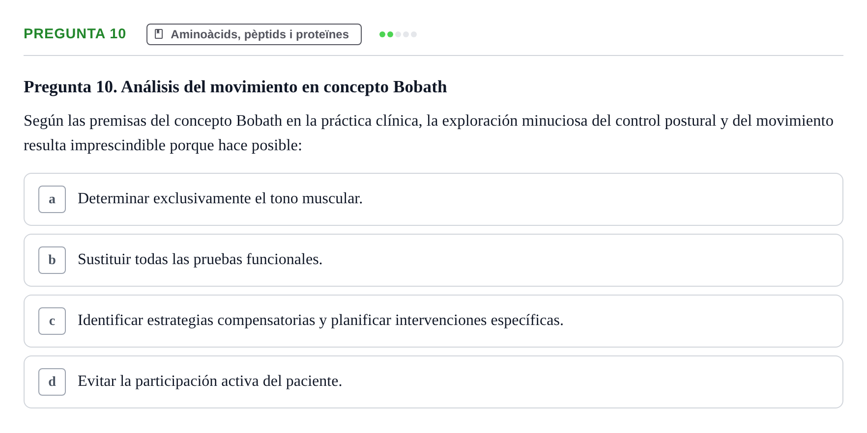 Enunciado: Pregunta 10