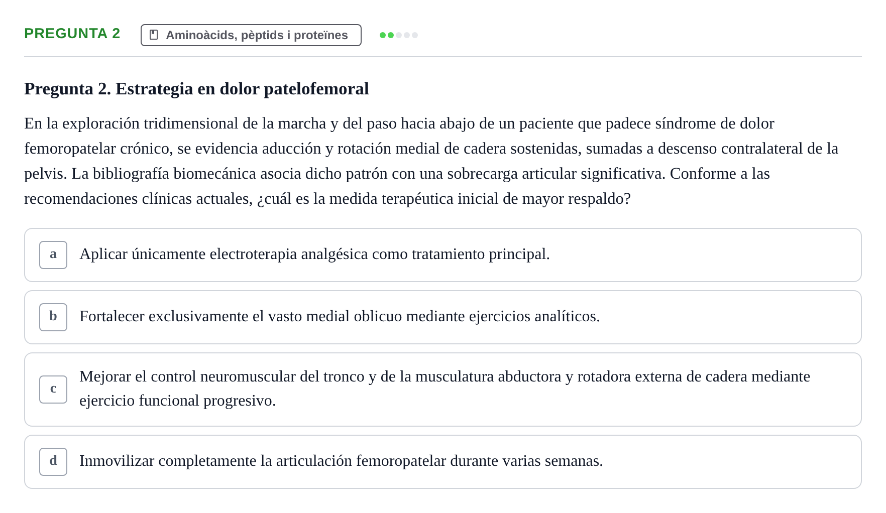 Enunciado: Pregunta 2