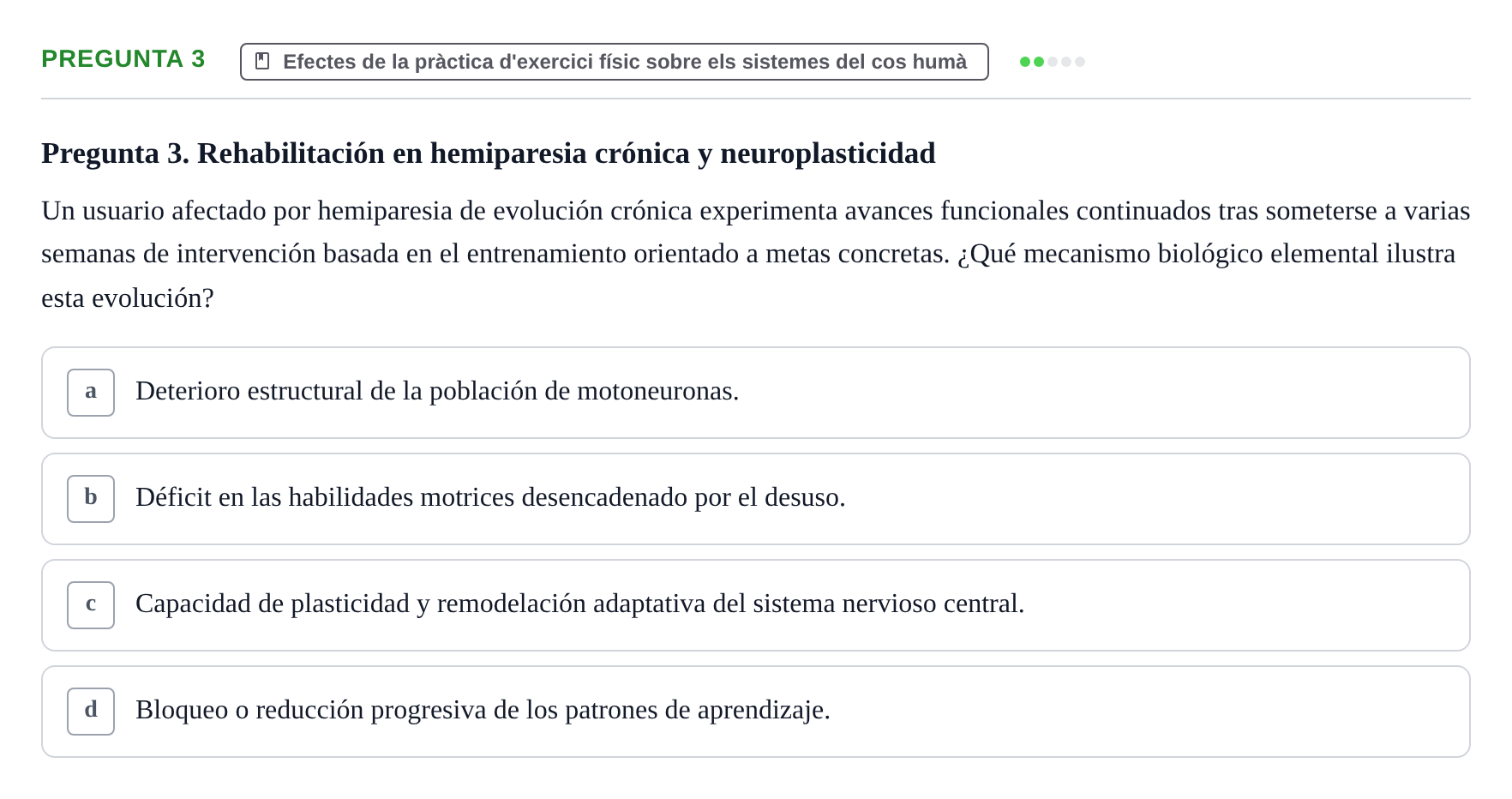 Enunciado: Pregunta 3