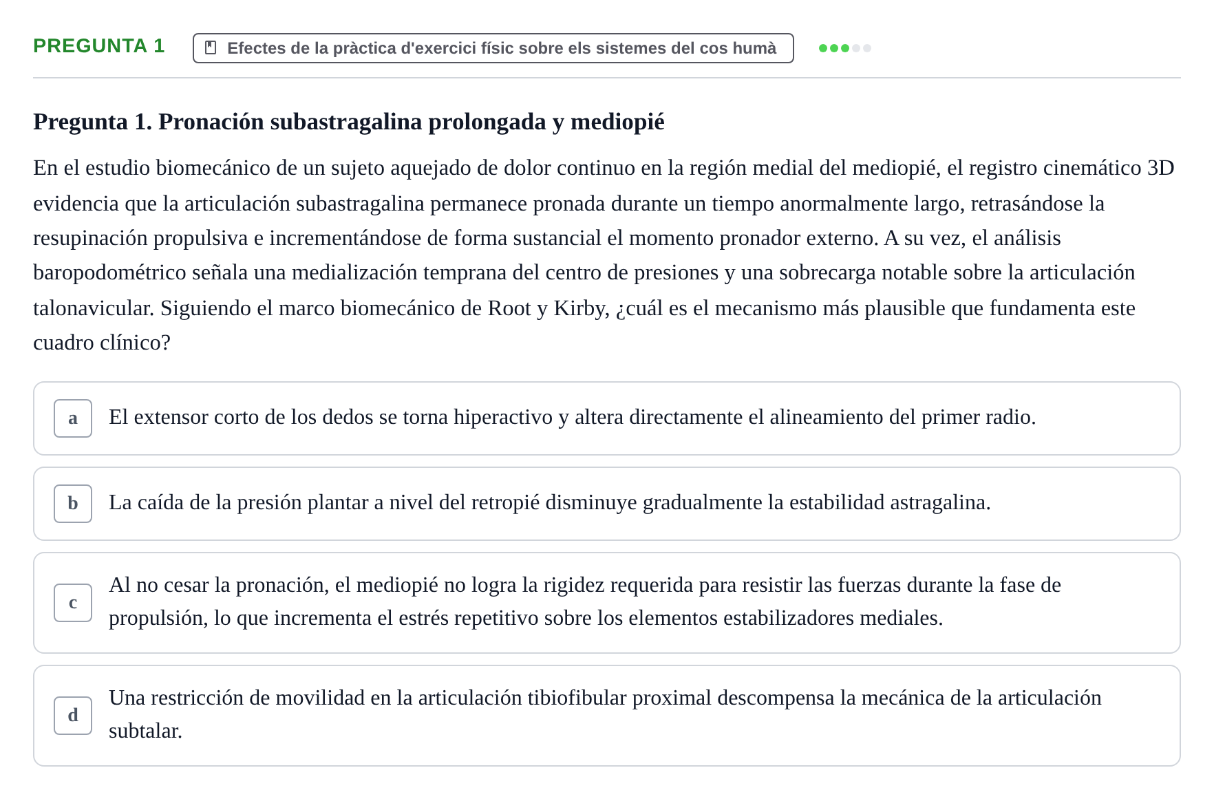 Enunciado: Pregunta 1