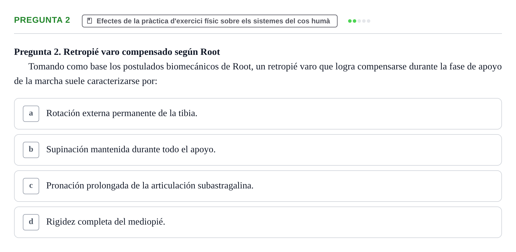 Enunciado: Pregunta 2