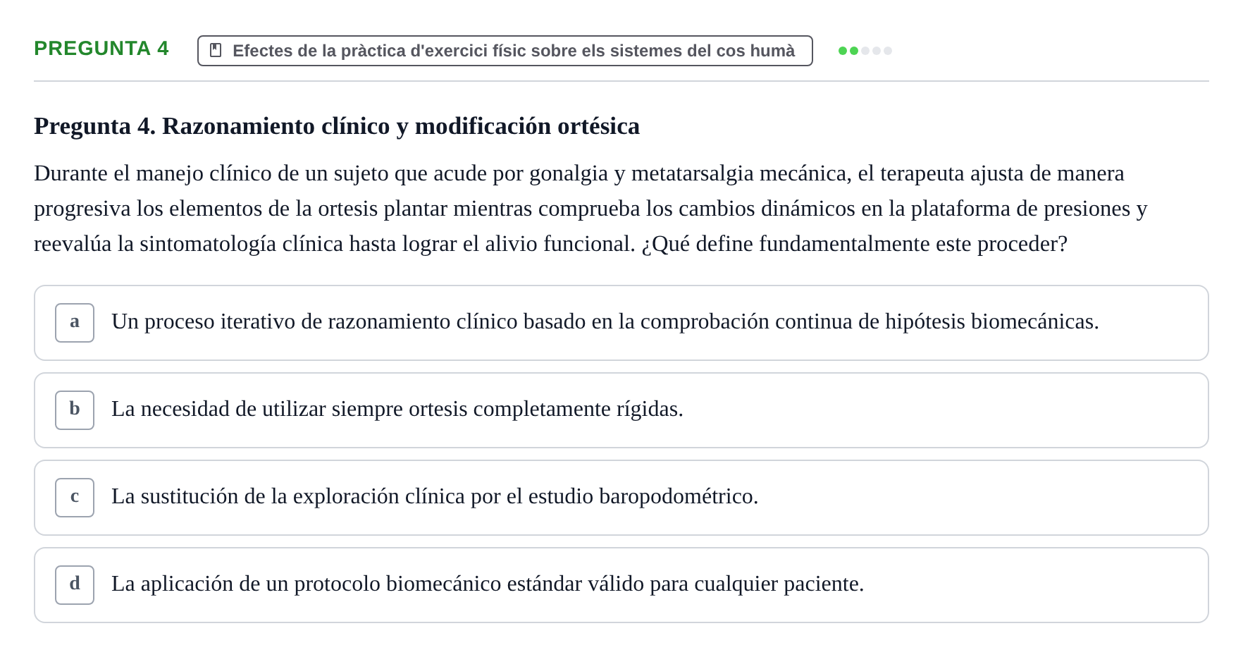 Enunciado: Pregunta 4