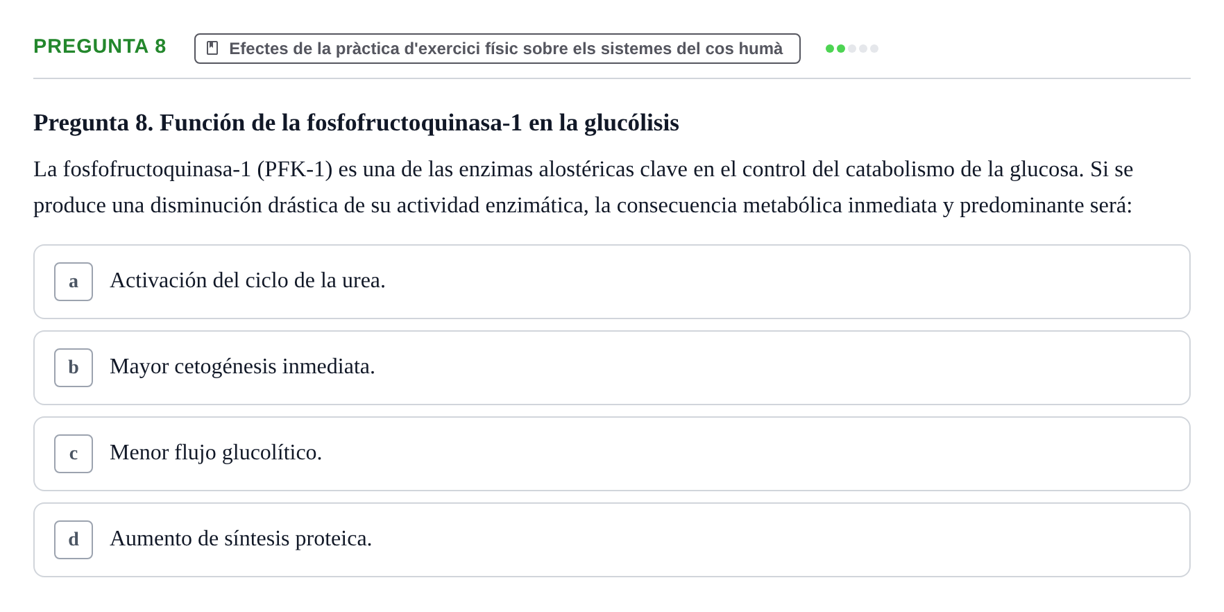 Enunciado: Pregunta 8