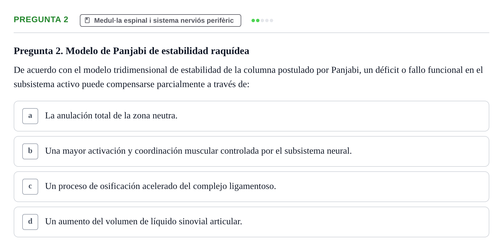 Enunciado: Pregunta 2