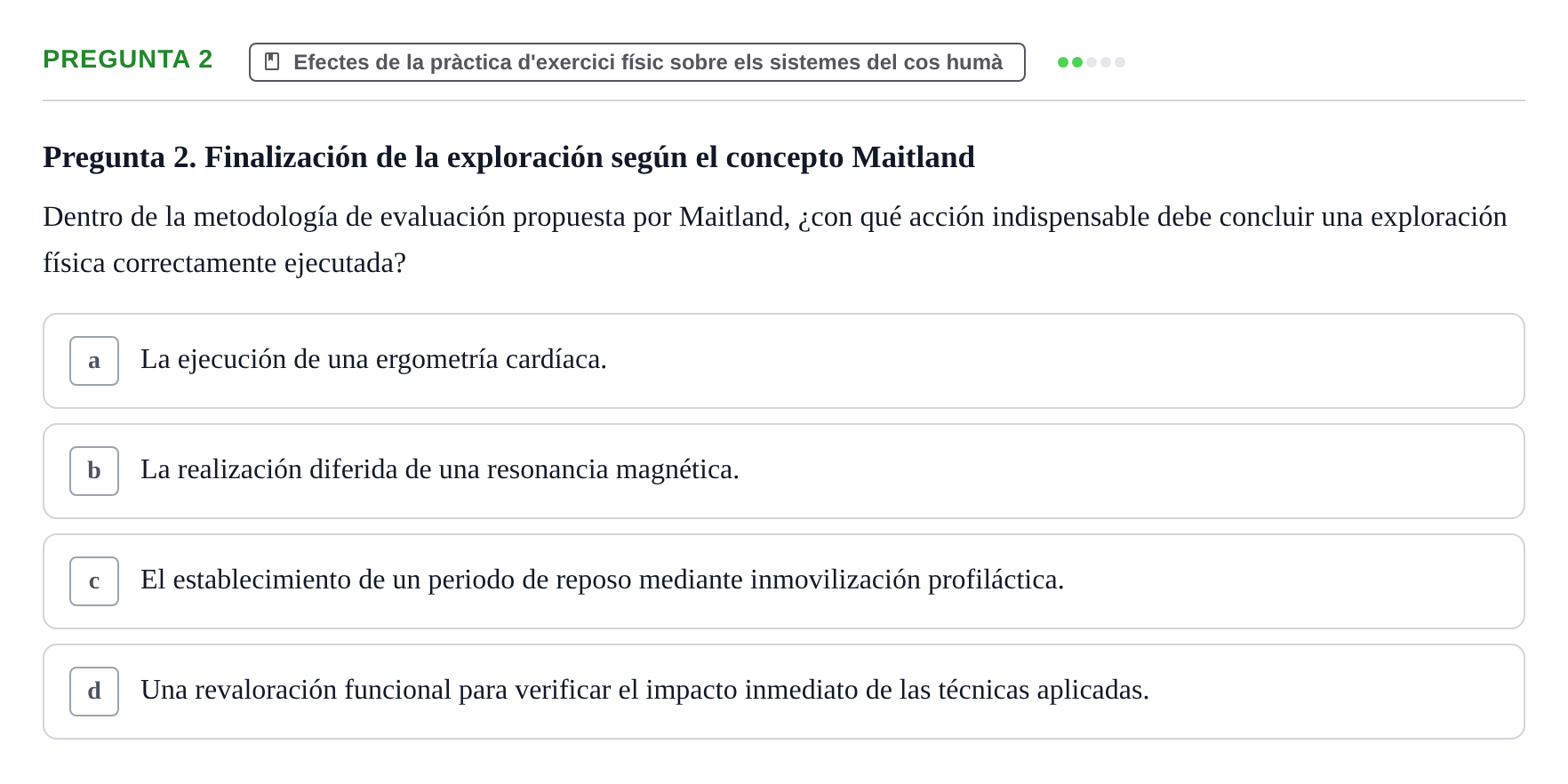 Enunciado: Pregunta 2