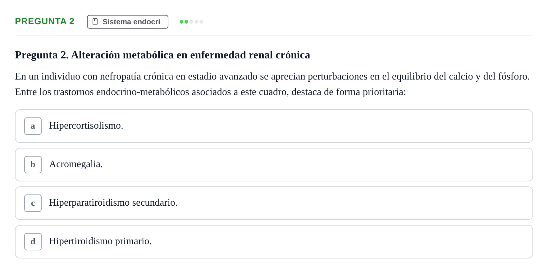 Enunciado: Pregunta 2
