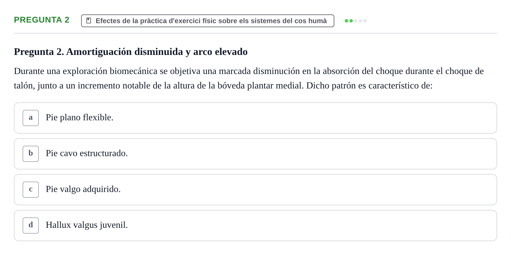 Enunciado: Pregunta 2