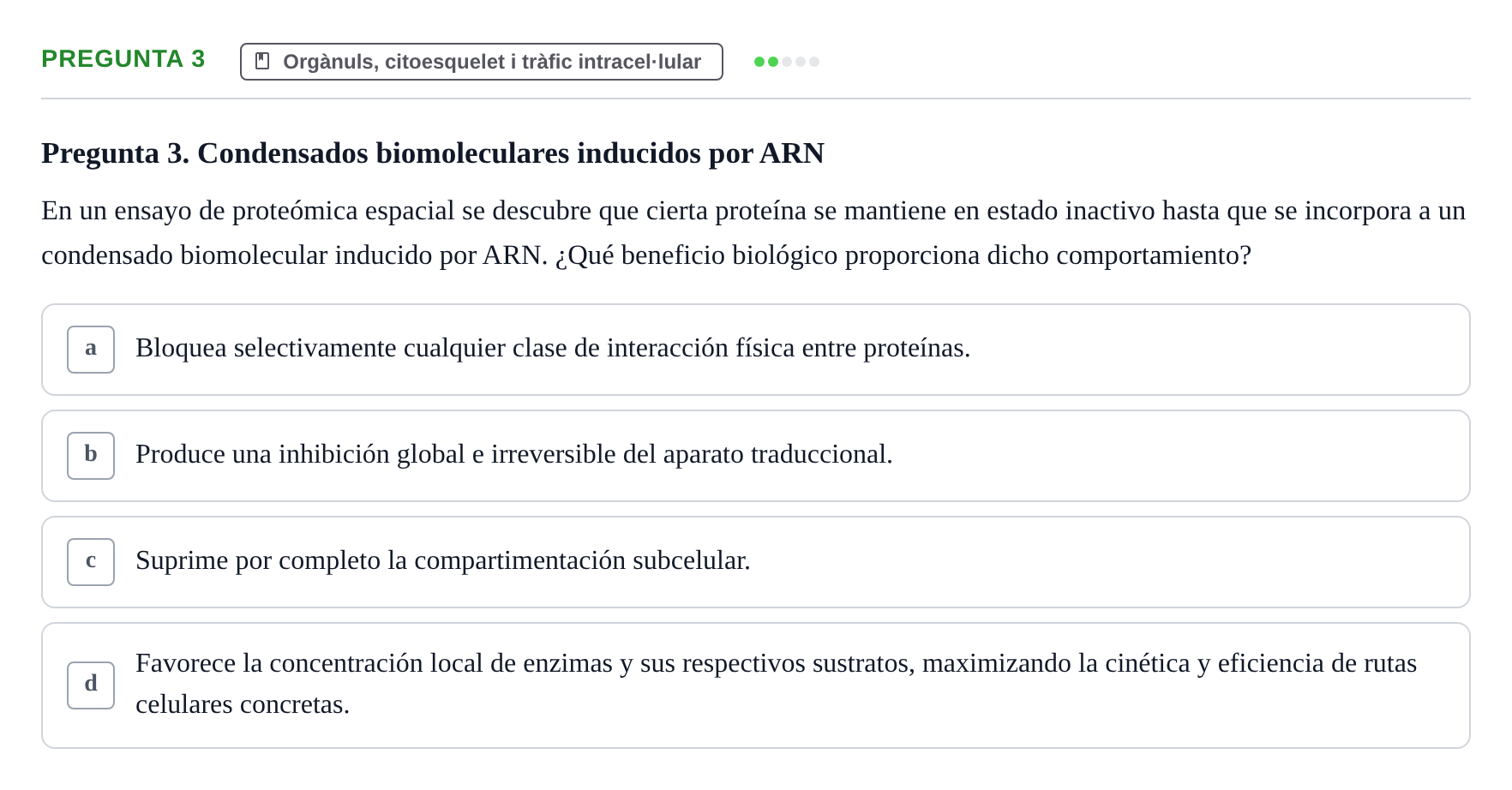 Enunciado: Pregunta 3