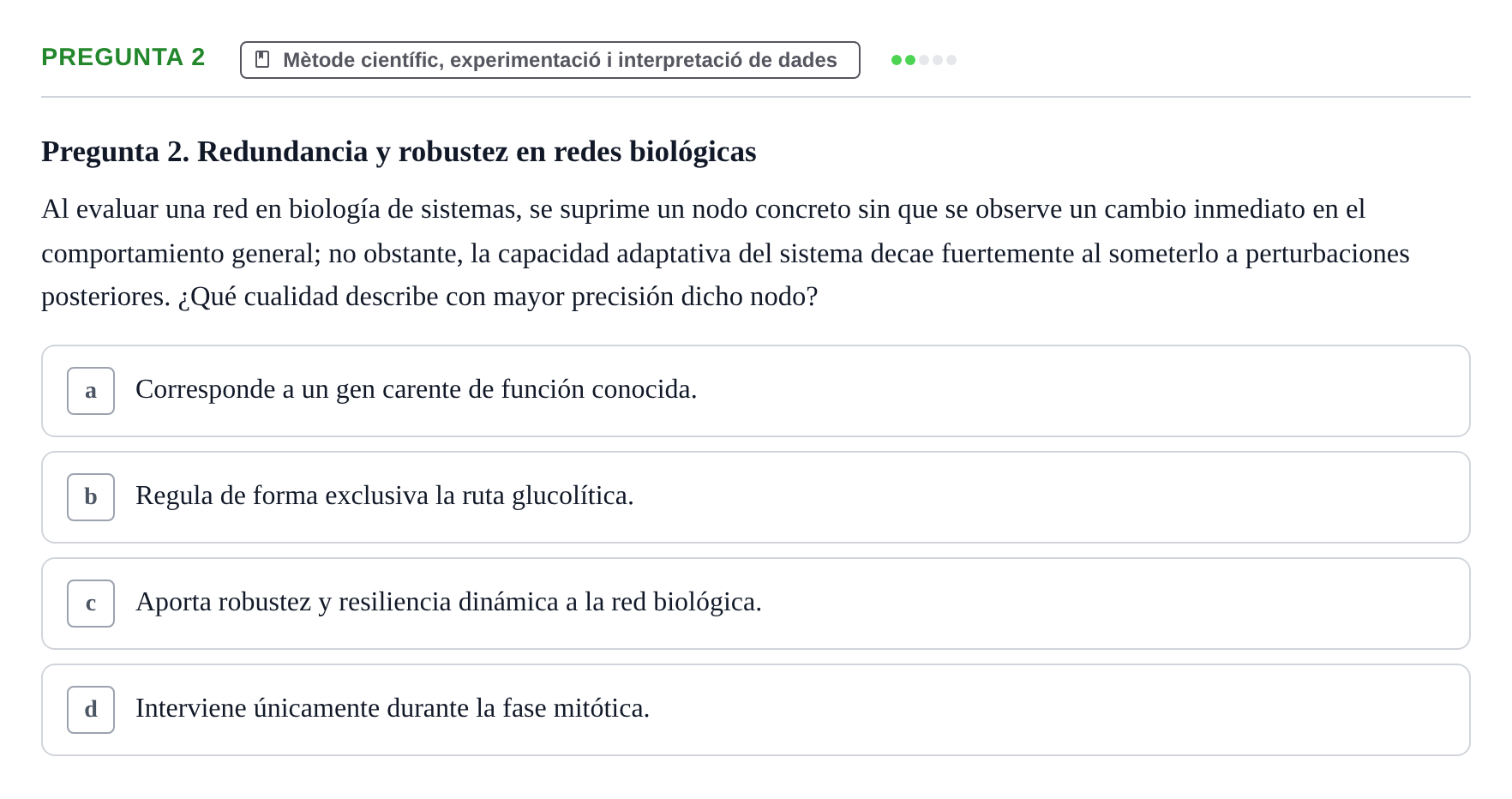 Enunciado: Pregunta 2