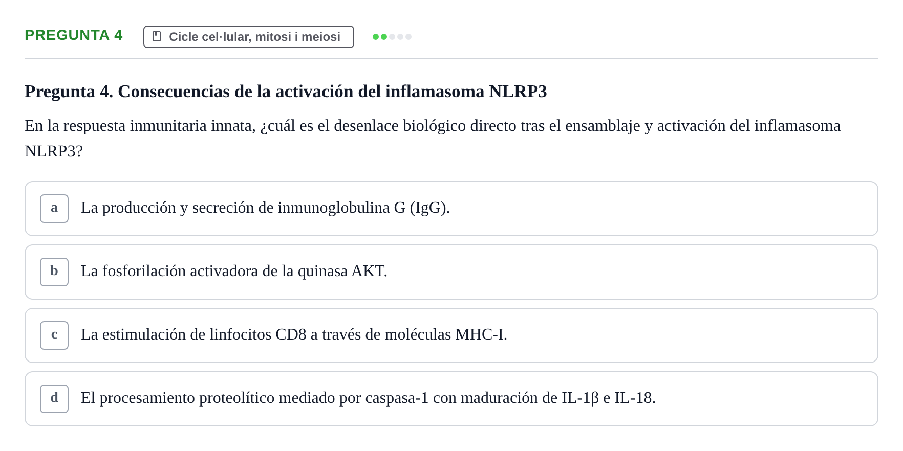Enunciado: Pregunta 4
