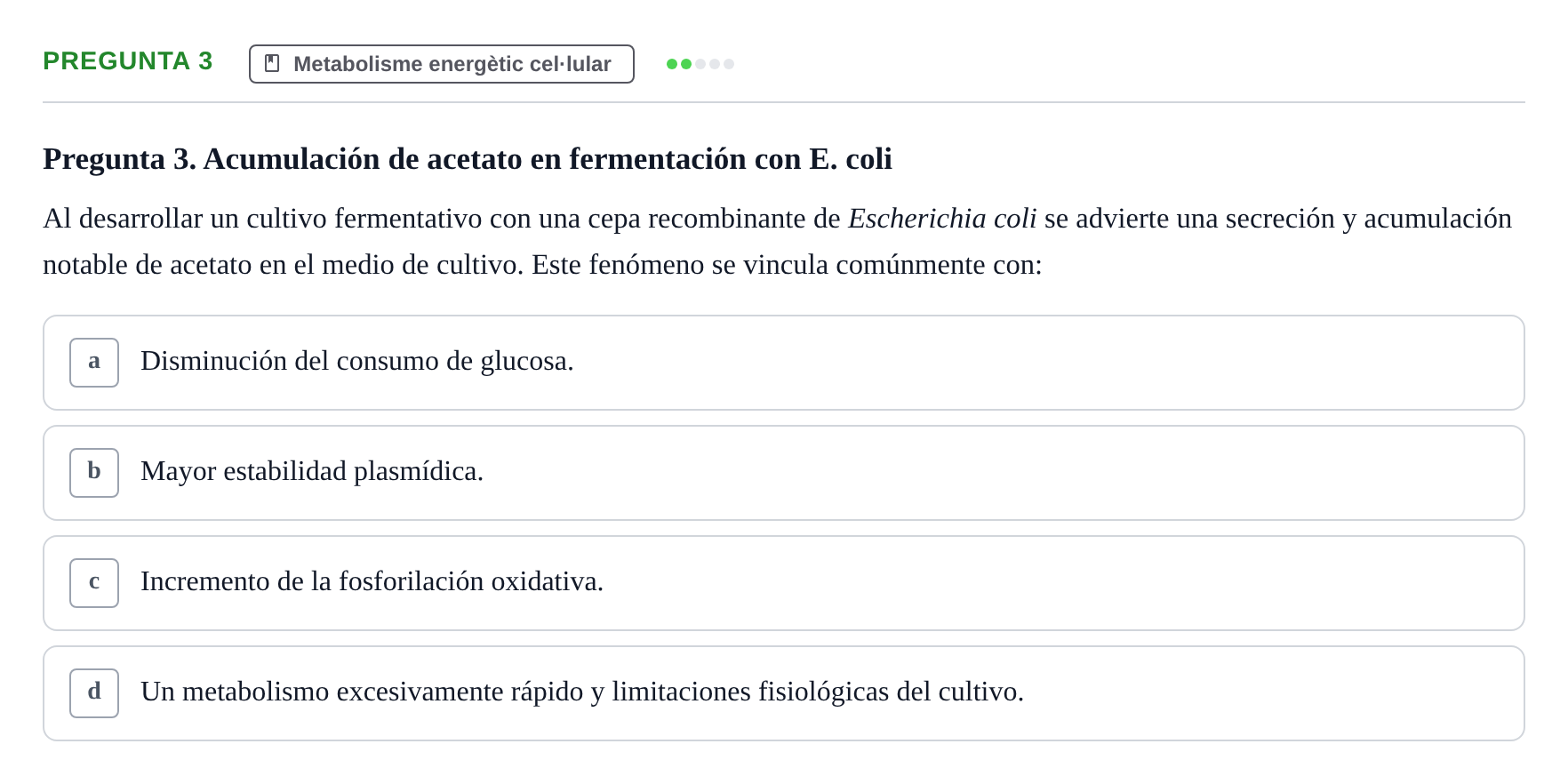 Enunciado: Pregunta 3