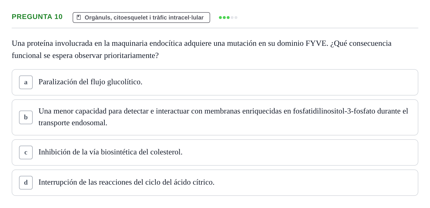 Enunciado: Pregunta 10