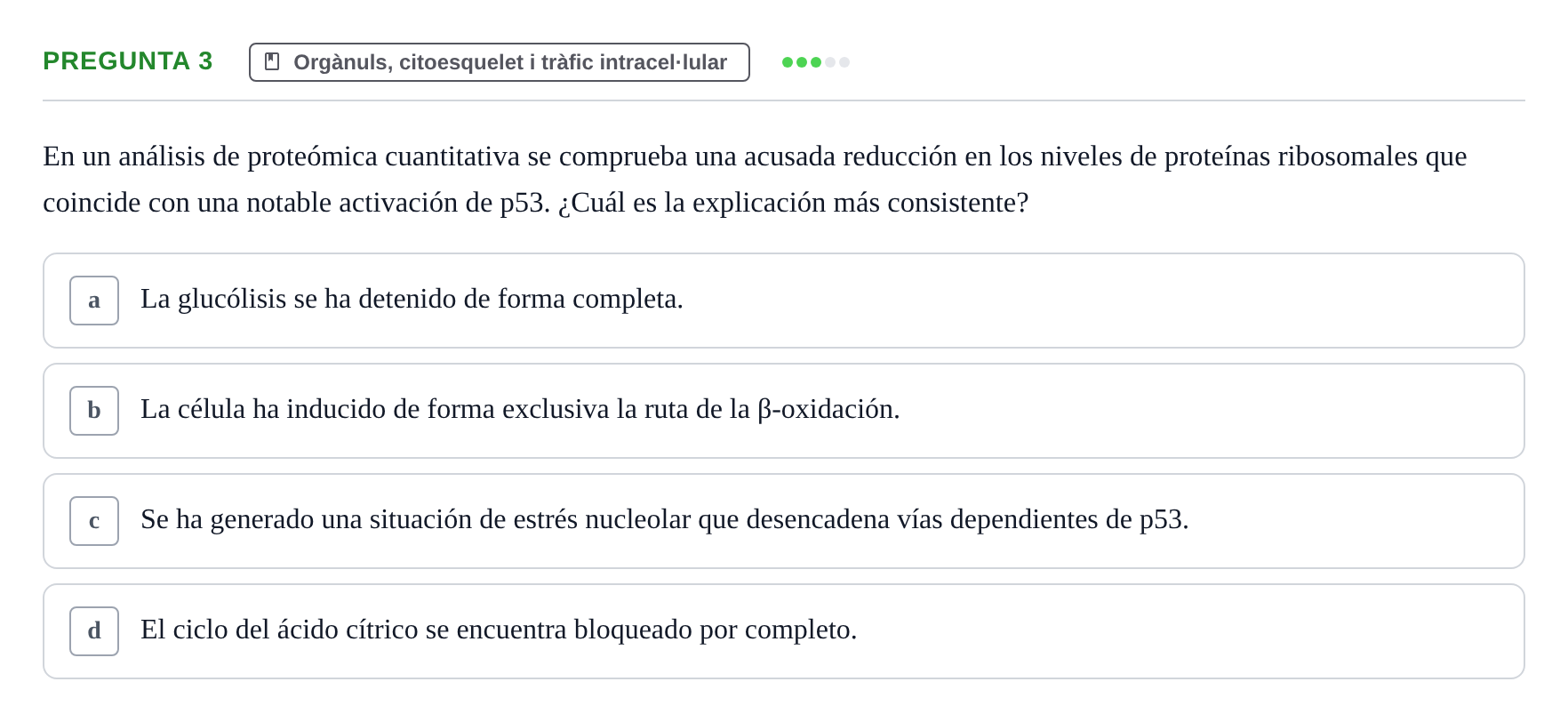 Enunciado: Pregunta 3