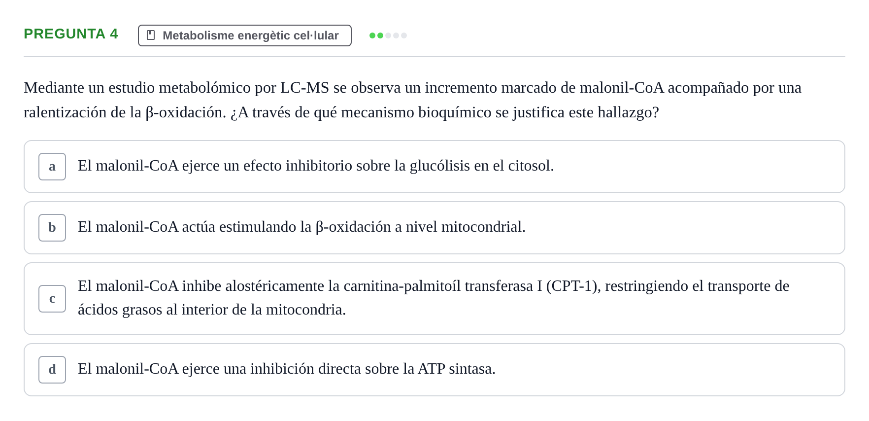 Enunciado: Pregunta 4