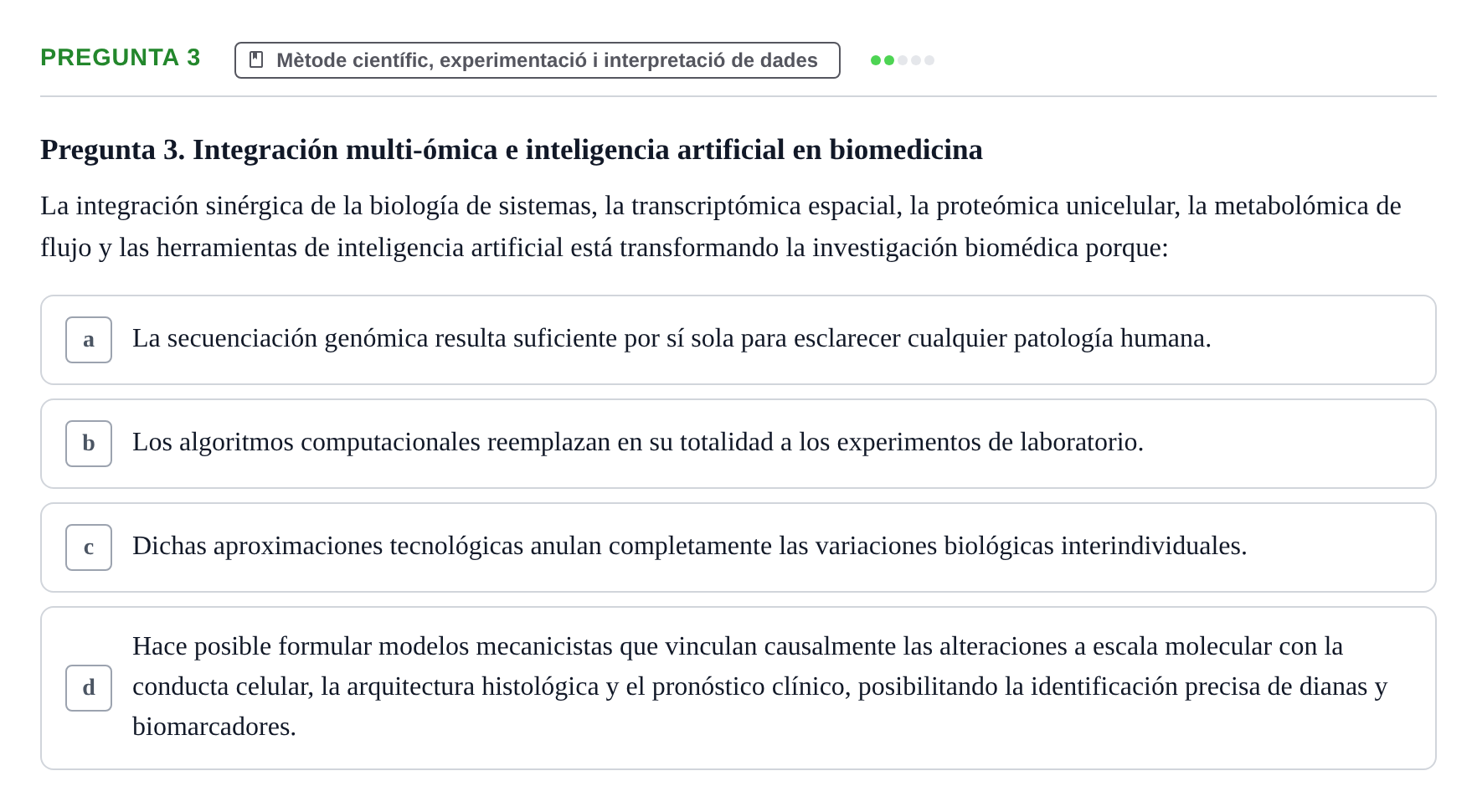 Enunciado: Pregunta 3