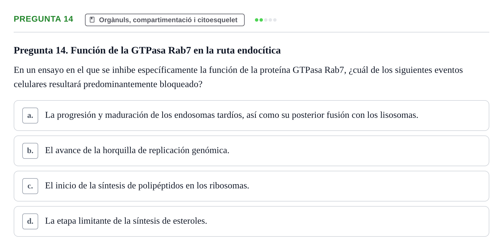 Enunciado: Pregunta 14