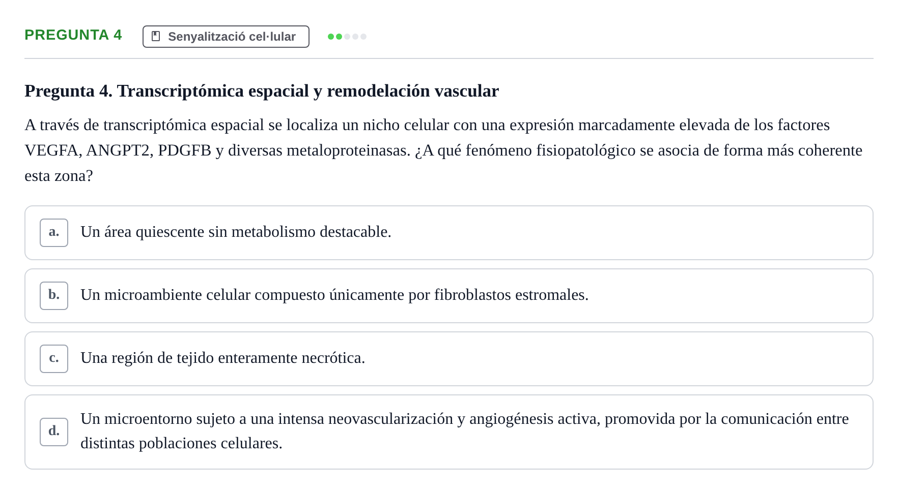 Enunciado: Pregunta 4