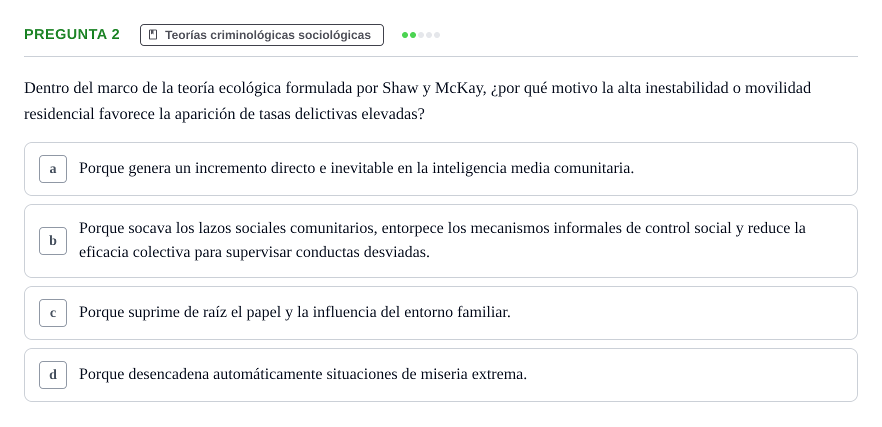 Enunciado: Pregunta 2