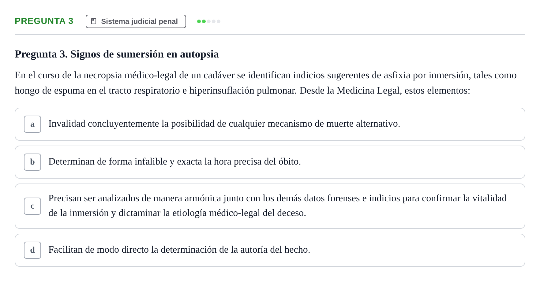 Enunciado: Pregunta 3