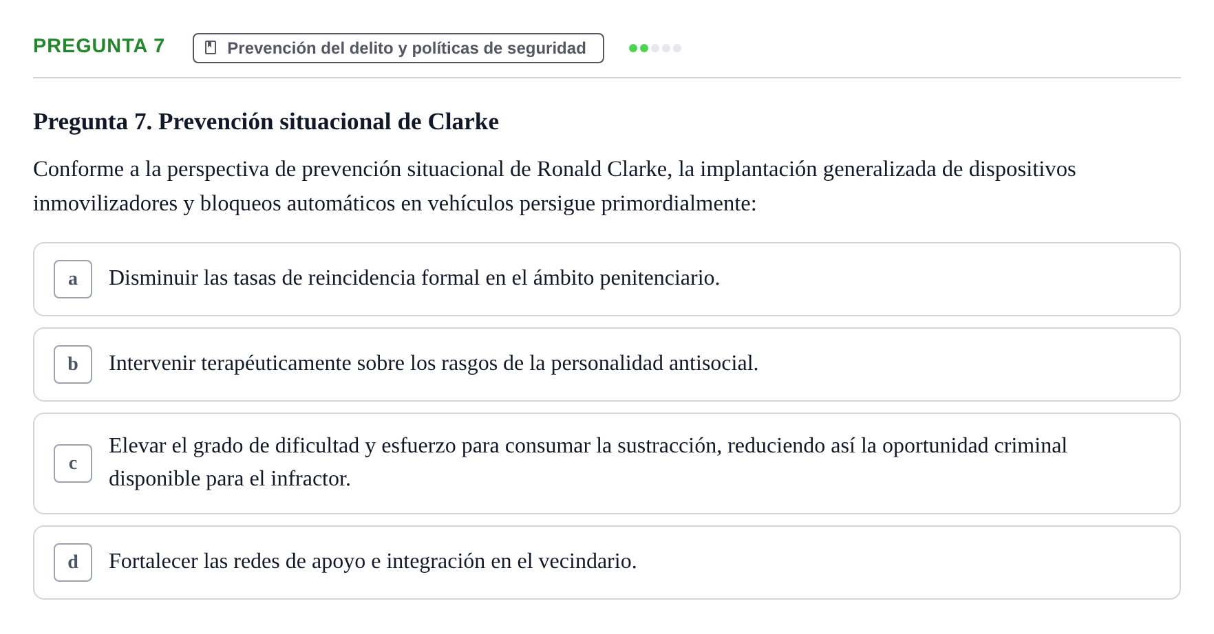 Enunciado: Pregunta 7