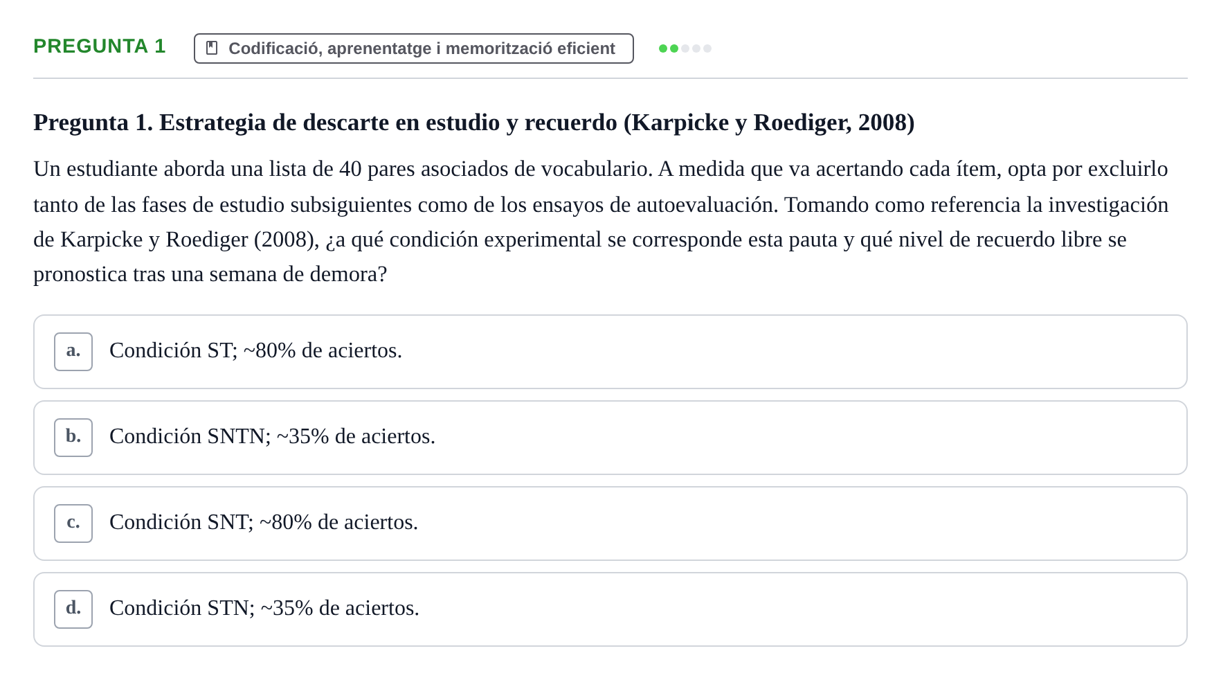 Enunciado: Pregunta 1 · Memoria I Representació UB 2008