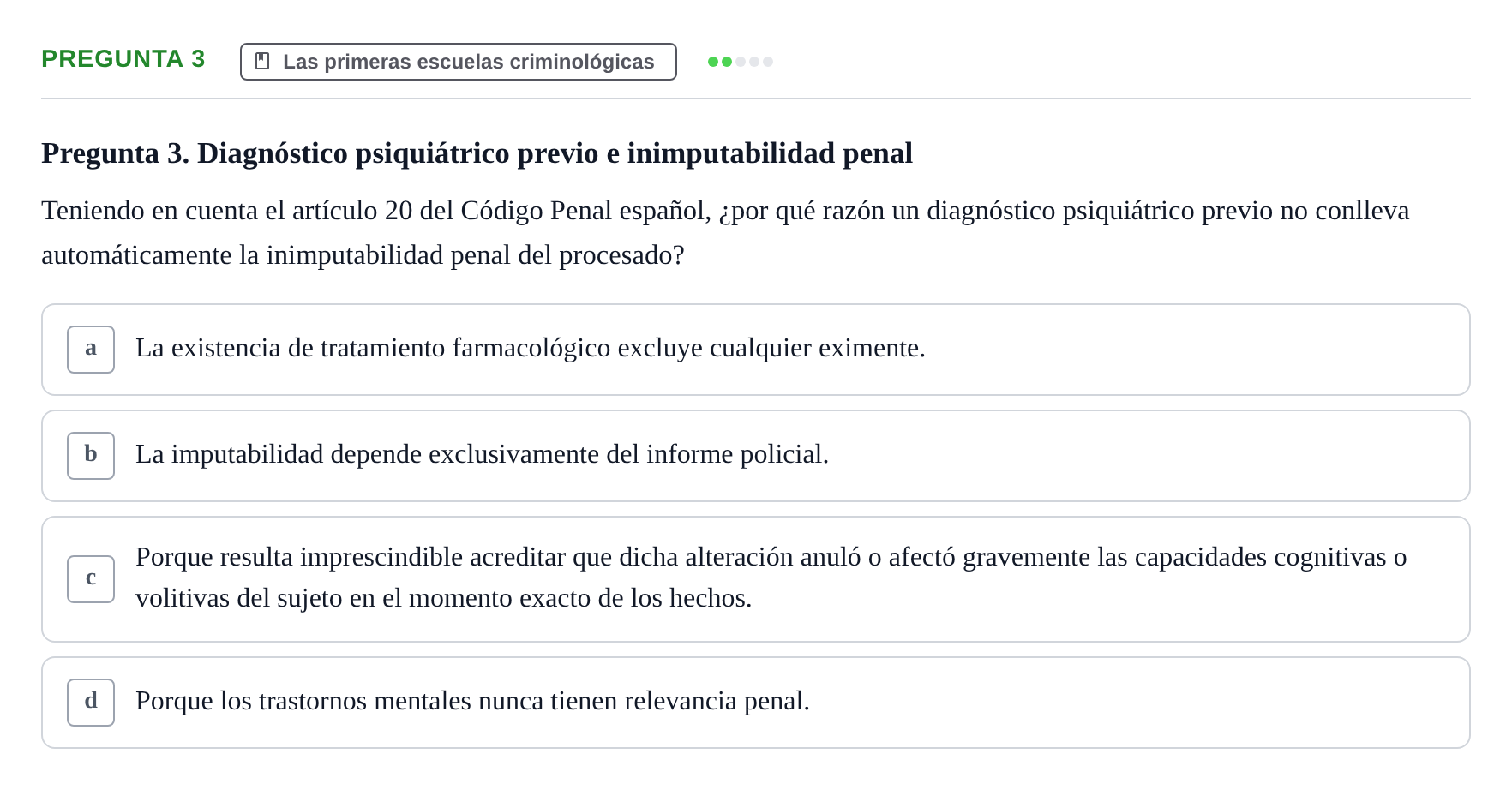 Enunciado: Pregunta 3
