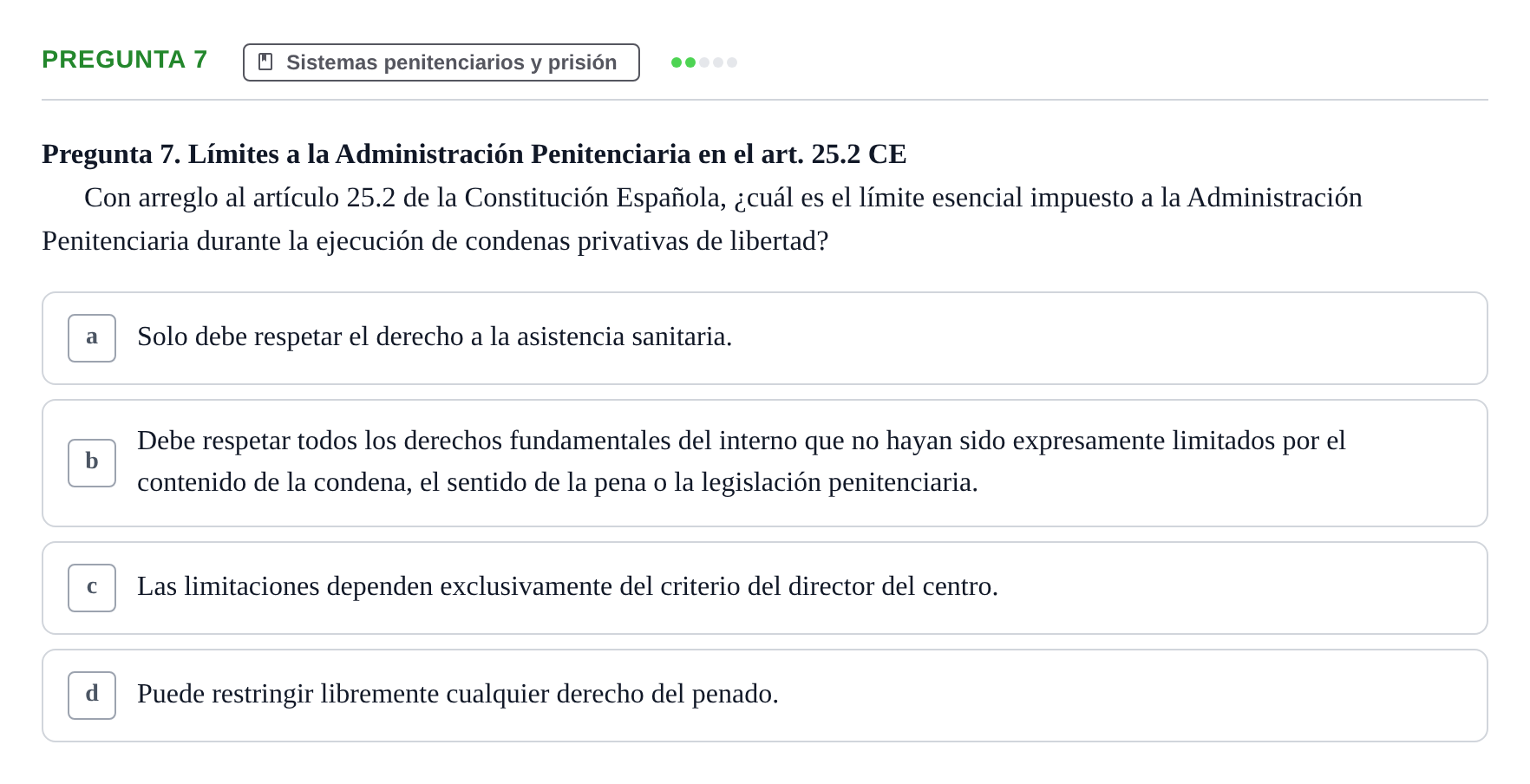 Enunciado: Pregunta 7