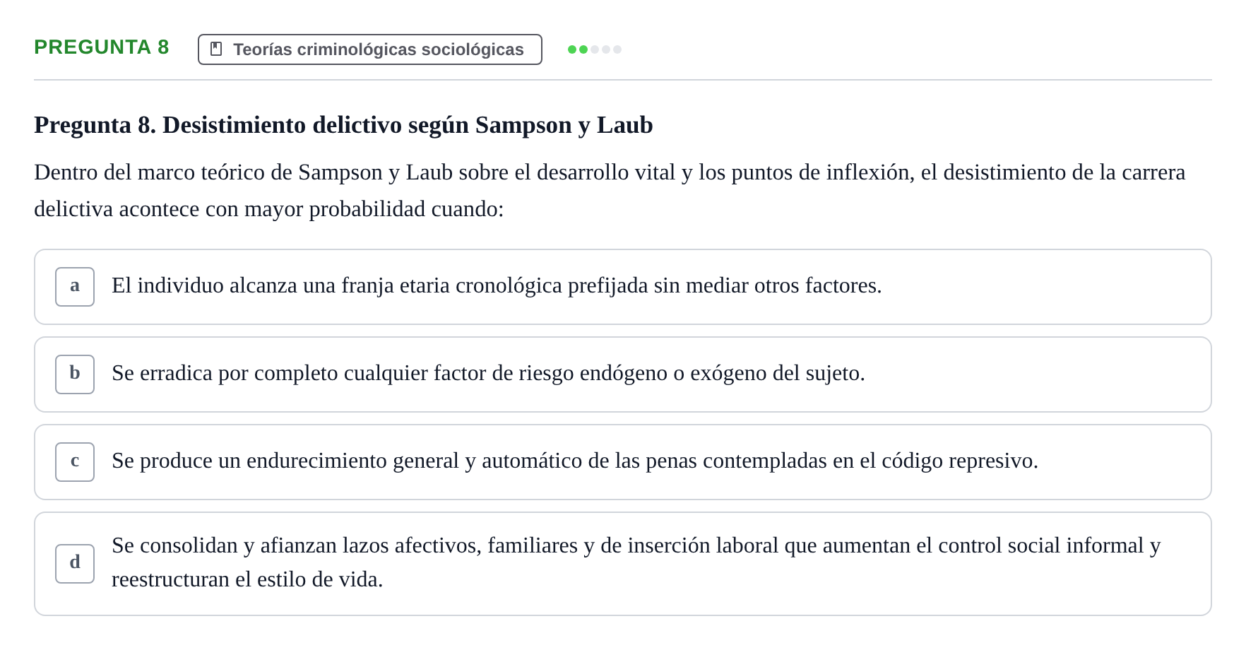 Enunciado: Pregunta 8