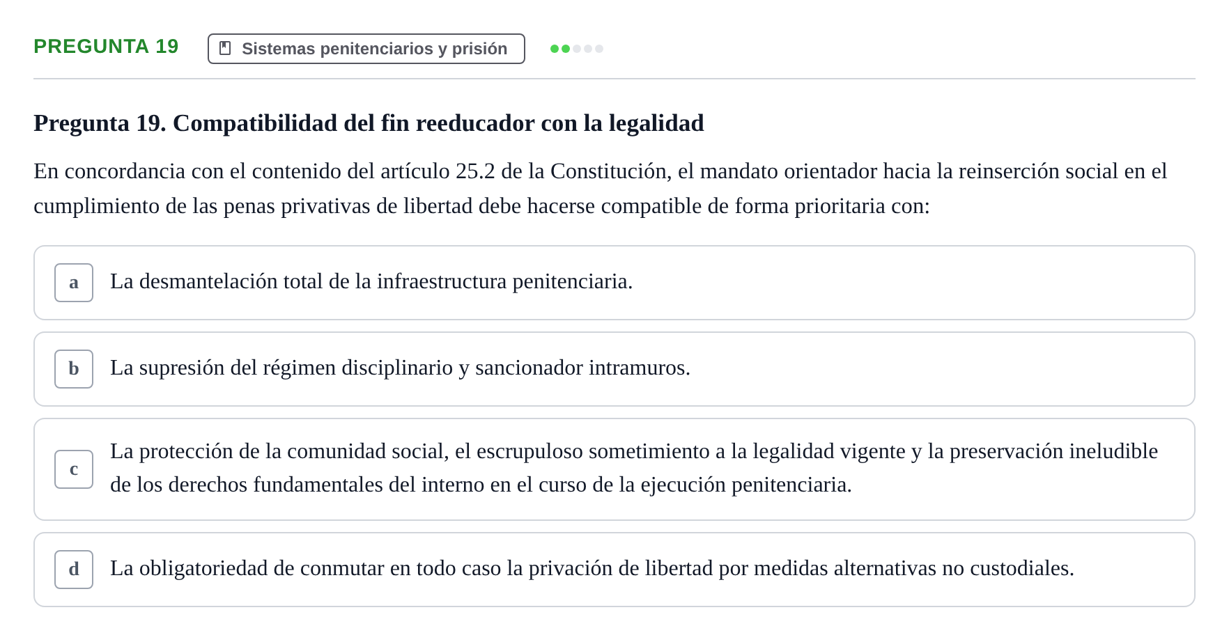 Enunciado: Pregunta 19