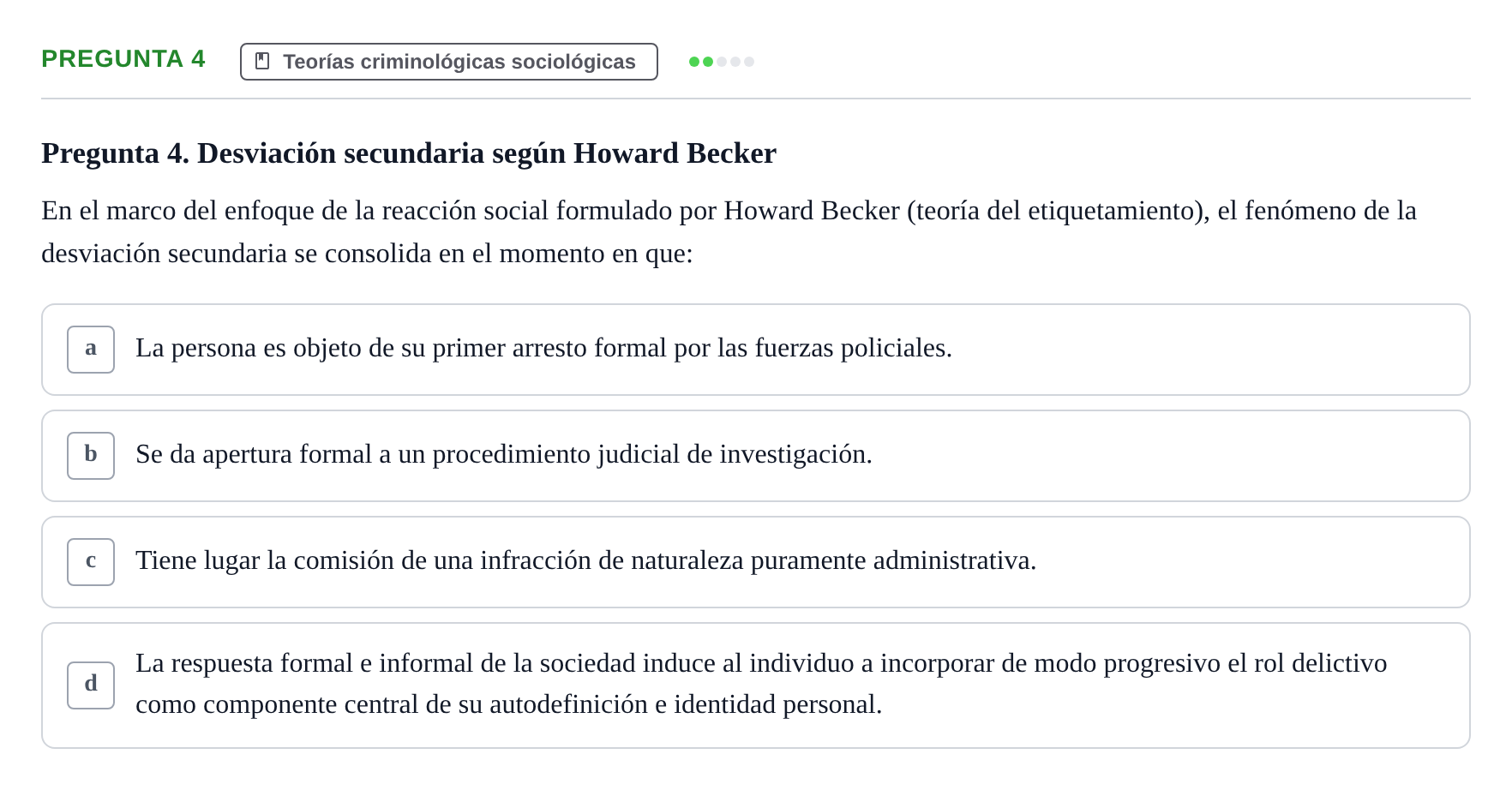 Enunciado: Pregunta 4
