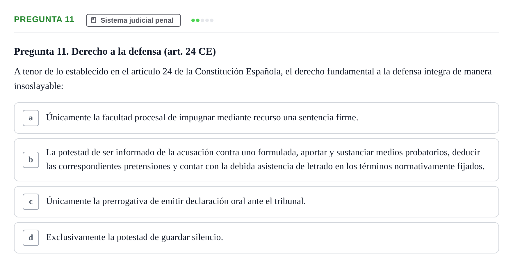 Enunciado: Pregunta 11