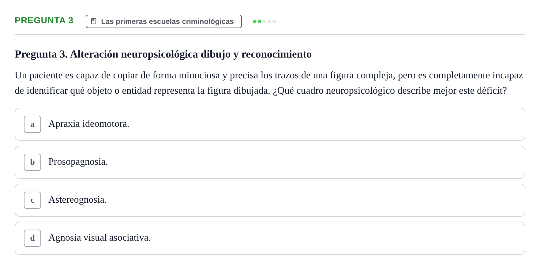 Enunciado: Pregunta 3
