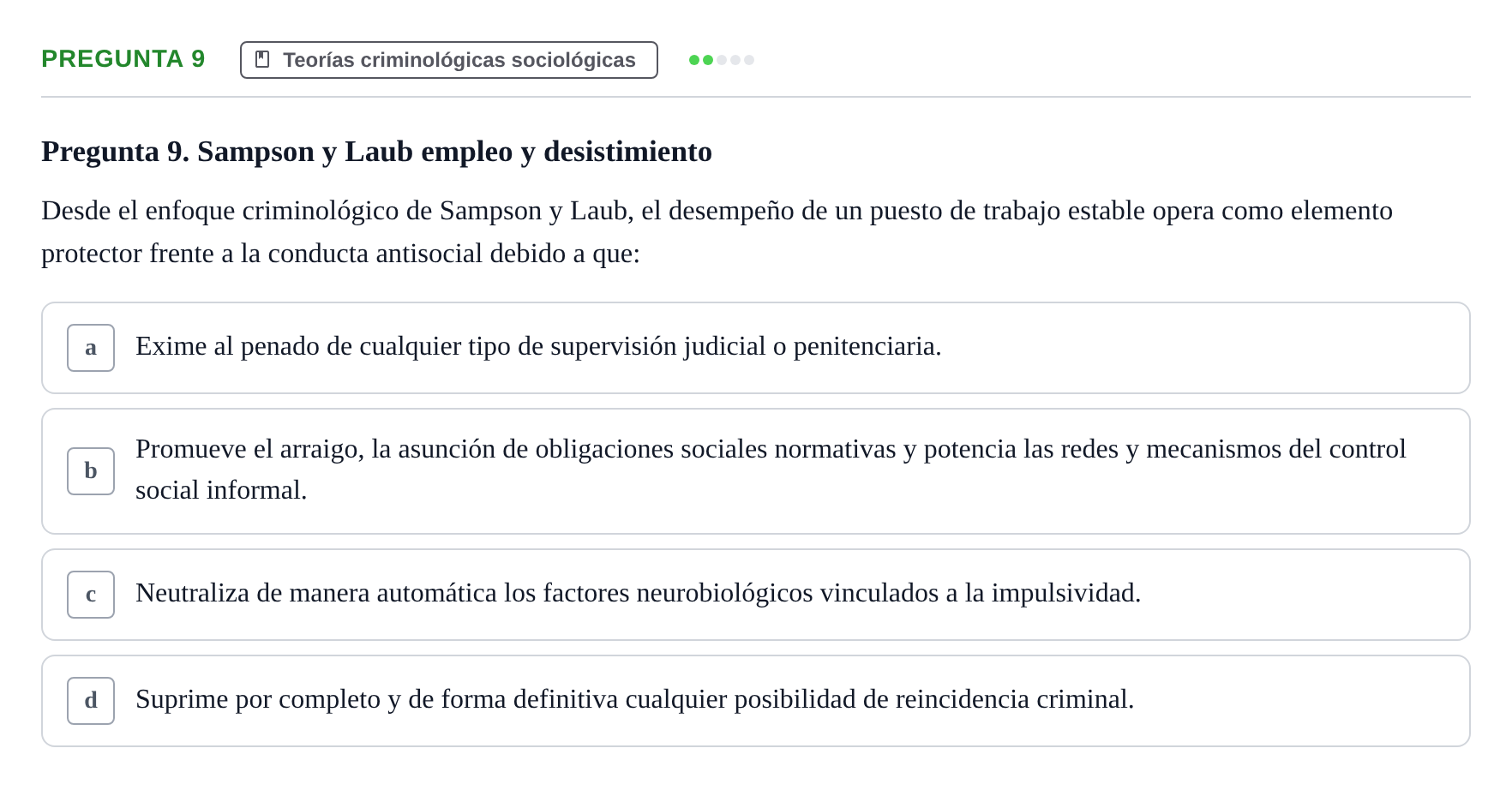 Enunciado: Pregunta 9