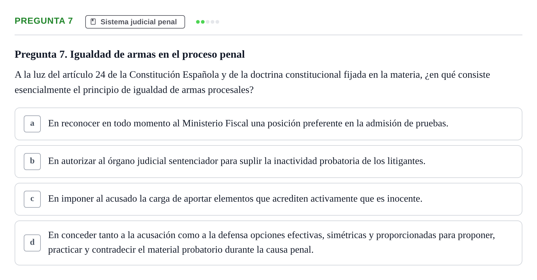 Enunciado: Pregunta 7